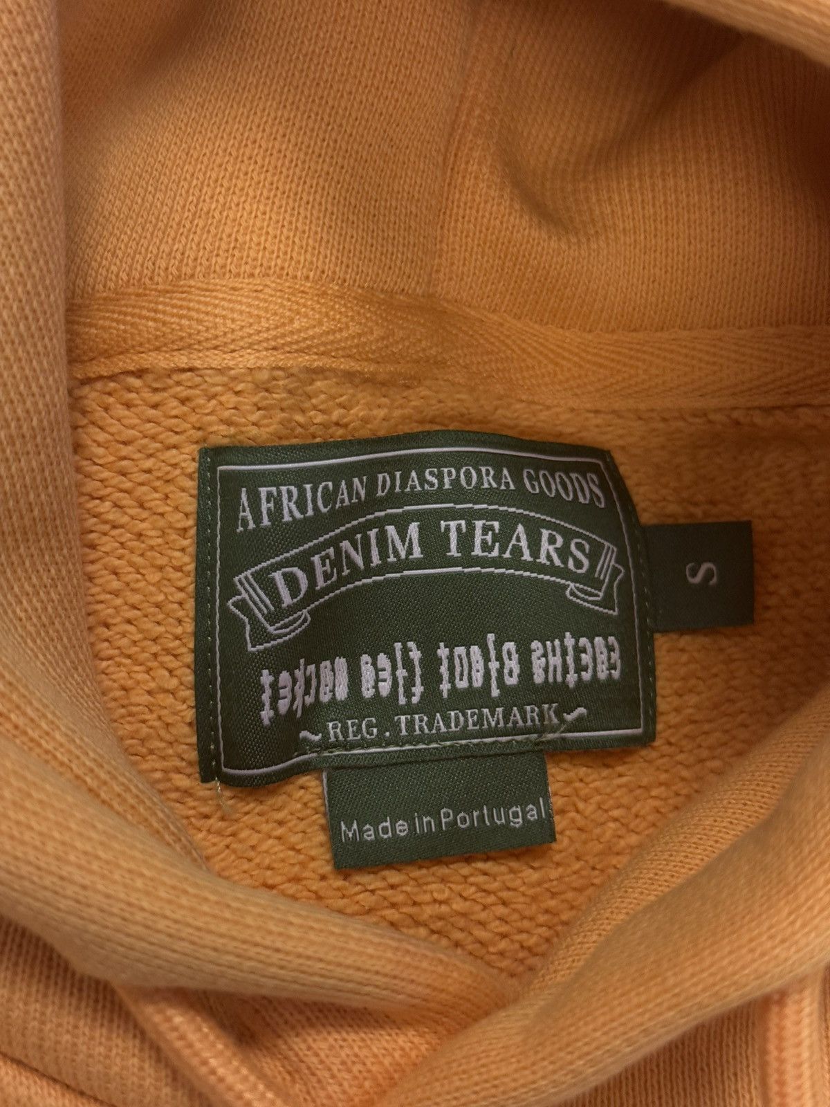 Cactus Plant Flea Market × DENIM TEARS Denim Tears CPFM Yellow Cotton Wreath Hoodie M (NEW) Size US S / EU 44-46 / 1 - 6 Thumbnail