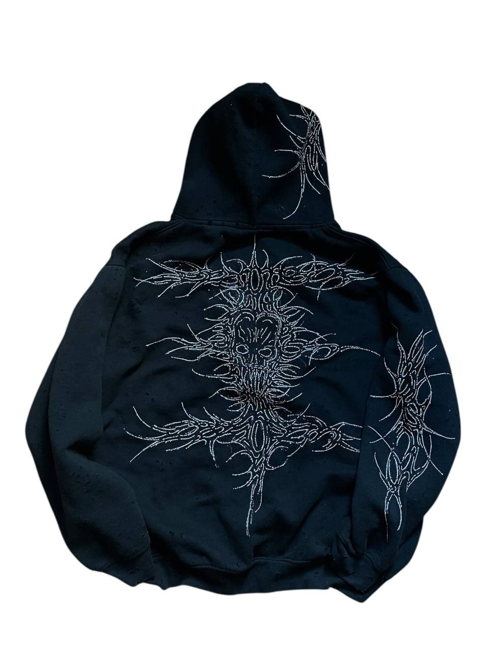 Affliction Metal tribal distressed hoodie Size US L / EU 52-54 / 3 - 2 Thumbnail