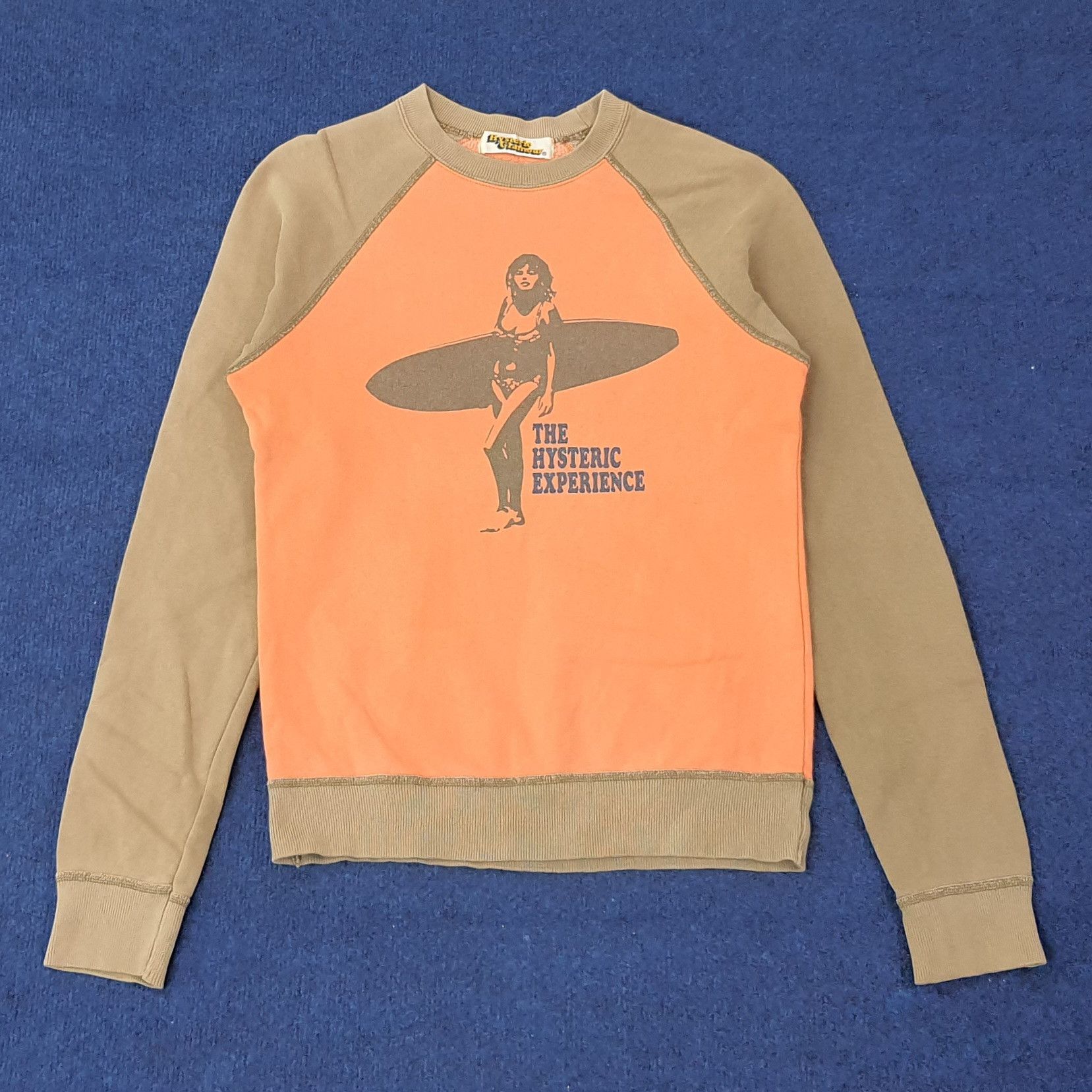 Hysteric Glamour Vintage Hysteric Glamour Raglan Sweatshirt C254N18 Size XS / US 0-2 / IT 36-38 - 1 Thumbnail
