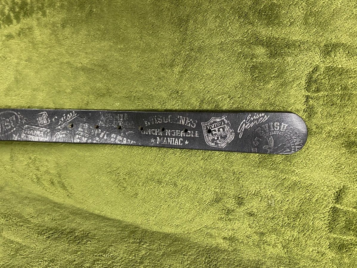Evisu Evisu black leather belt Size 36 - 9 Thumbnail