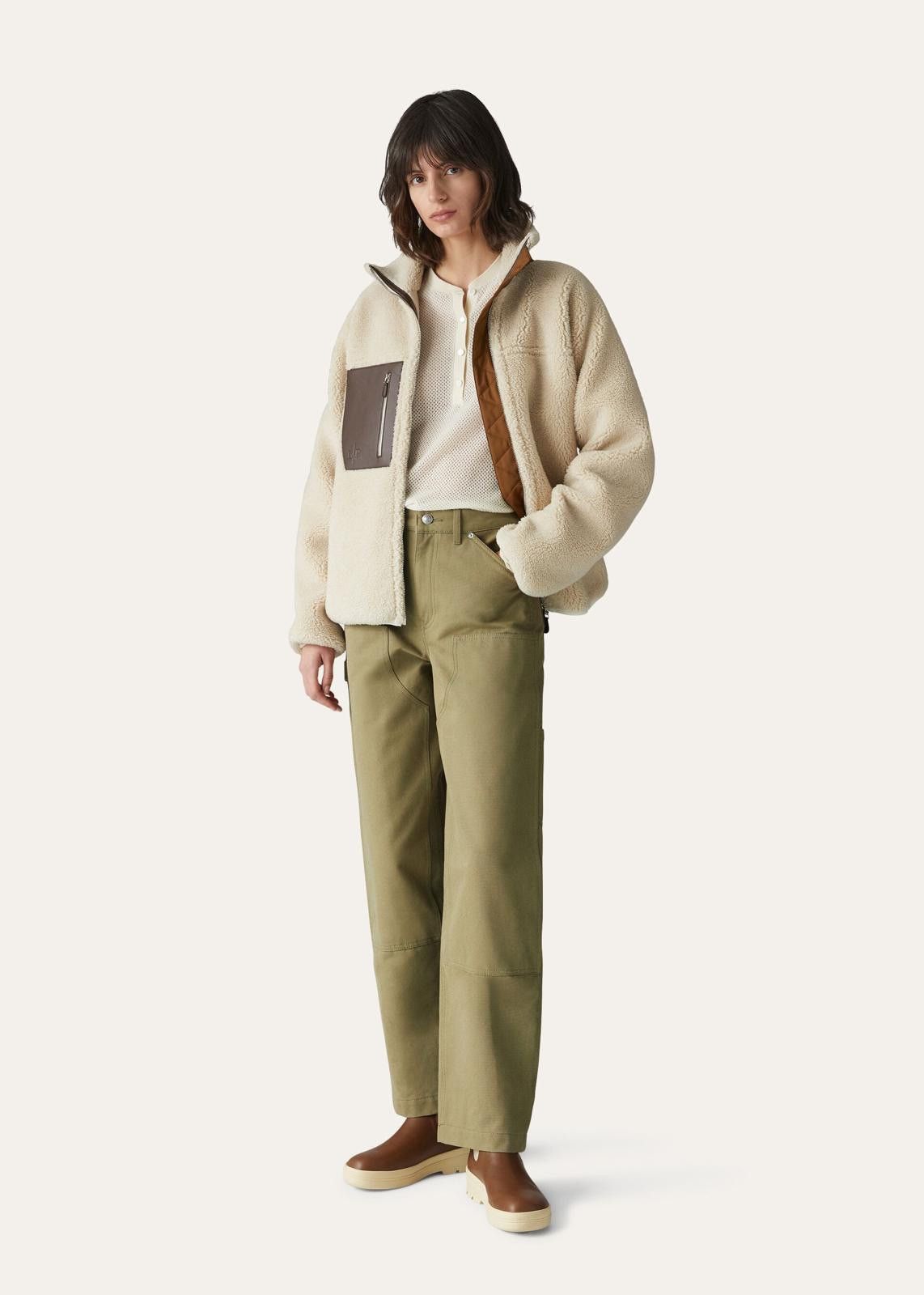 Loro Piana o1srvl11e0125 Hans Horsey Panama Pant in Khaki Size 30" / US 8 / IT 44 - 6 Thumbnail