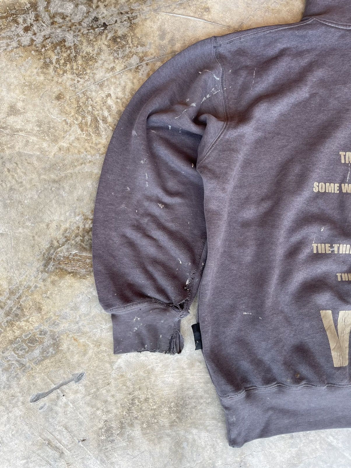 Vintage Vintage Neuterplevo Thrashed Paint Hoodie Size US L / EU 52-54 / 3 - 10 Thumbnail
