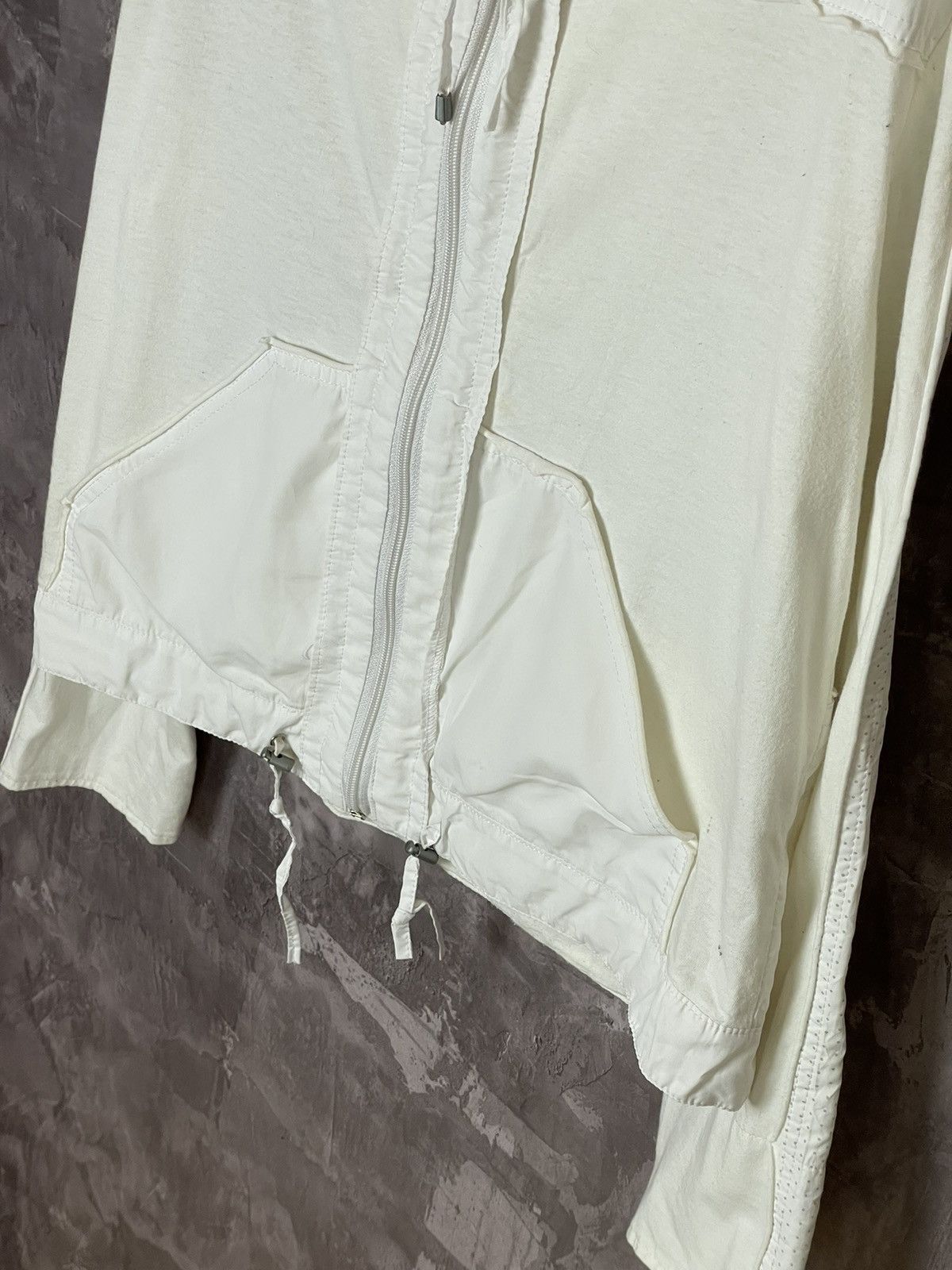 Nike × Nike ACG × Vintage Vintage Y2K Nike ACG hoodie zipper white outdoor Size M / US 6-8 / IT 42-44 - 8 Thumbnail