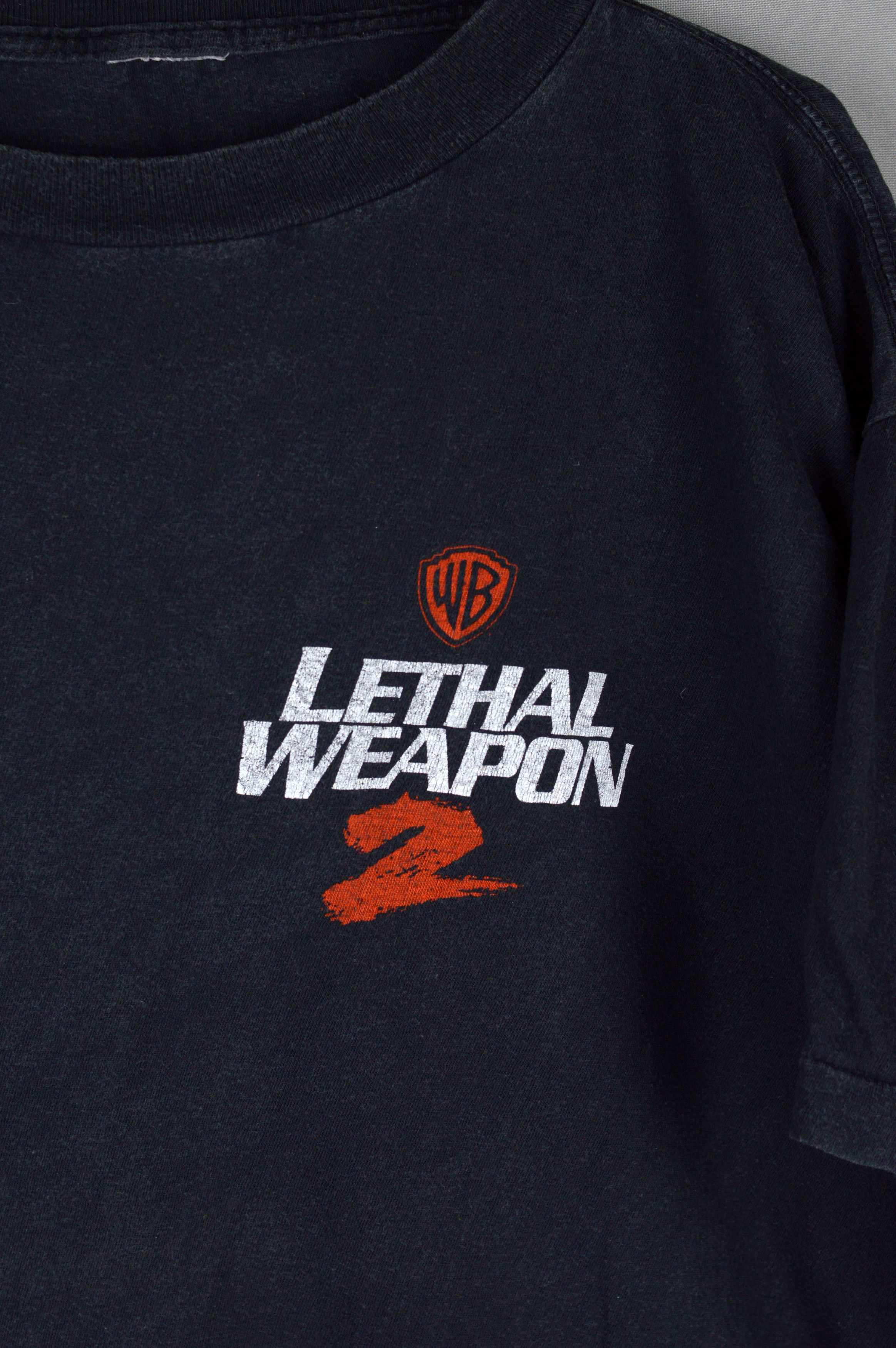 Vintage Vintage Lethal Weapon 2 1989 t shirt Size US L / EU 52-54 / 3 - 3 Thumbnail