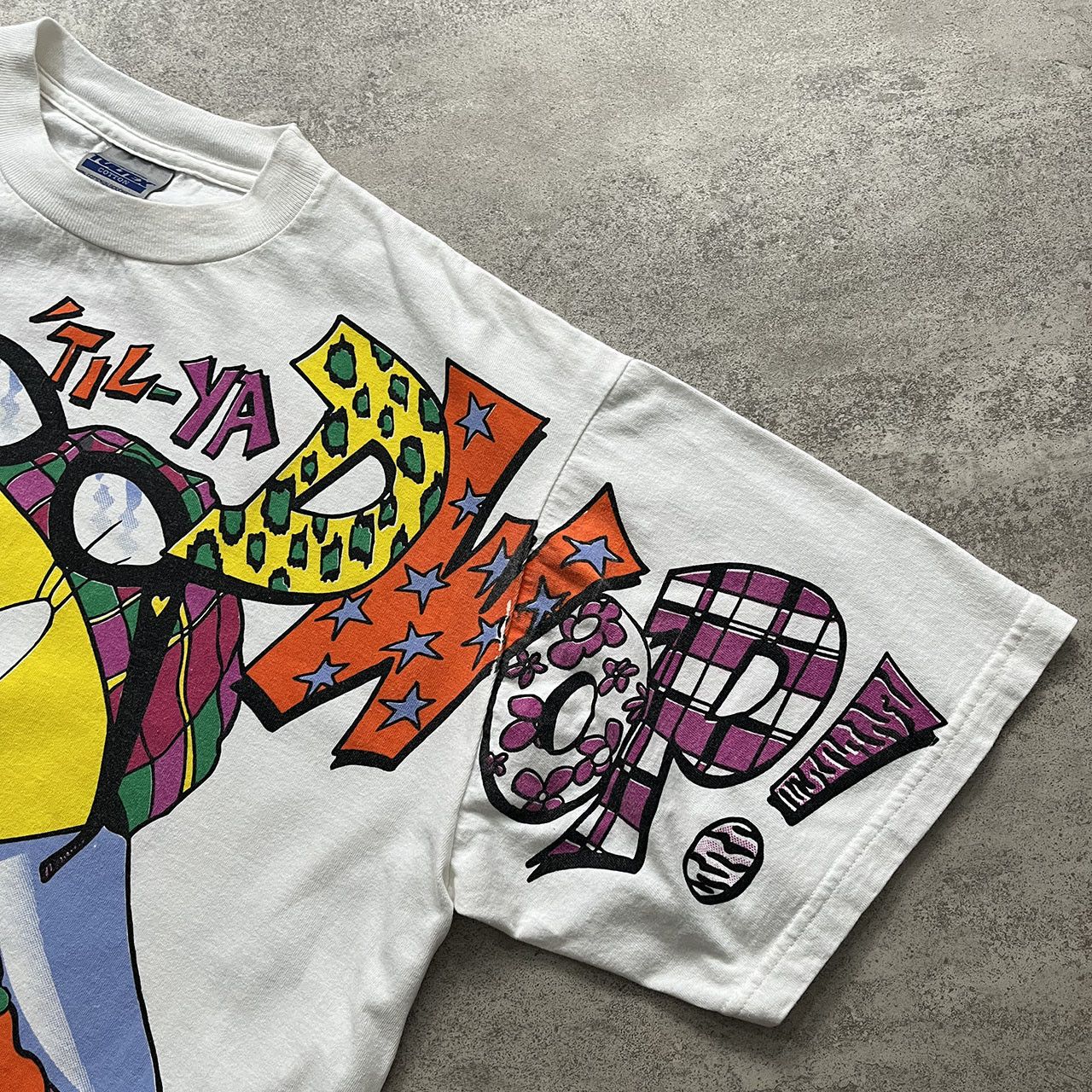 Tultex × Vintage × Warner Bros VTG 90s LOONEY TUNES TWEETY 1994 ALL OVER PRINT AOP T-SHIRT Size US XL / EU 56 / 4 - 5 Thumbnail
