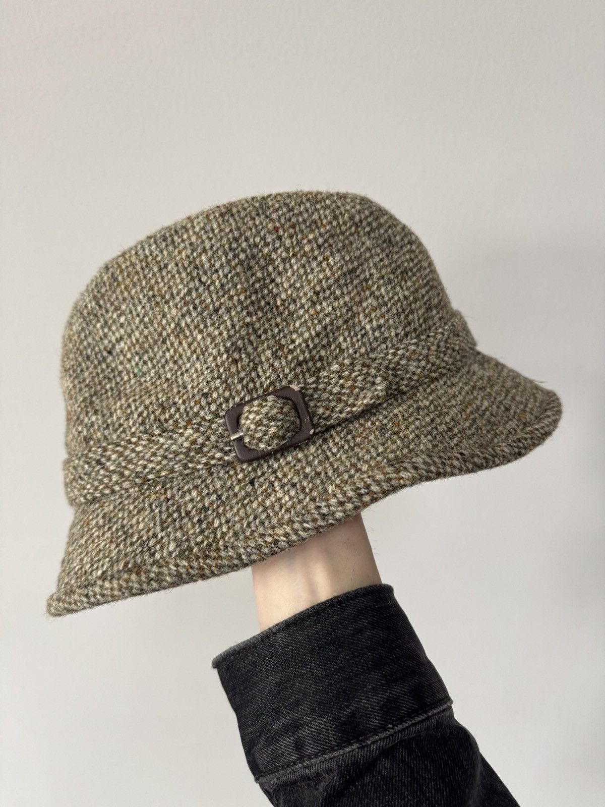 Harris Tweed Harris Tweed wool panama hat vintage Size ONE SIZE - 4 Thumbnail