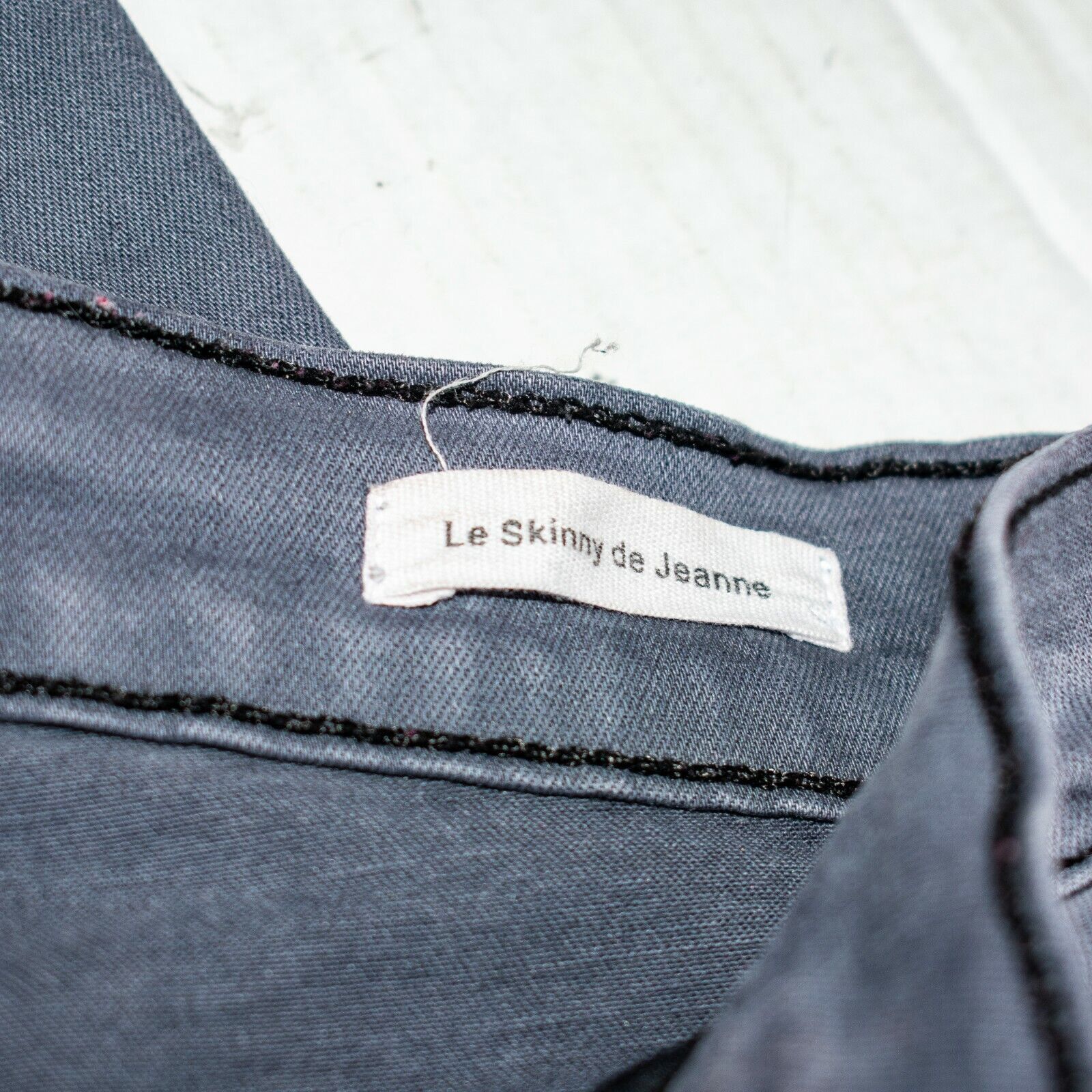 Frame FRAME Denim Le Skinny de Jeanne Jeans in Gray Squid ink Size 24" / US 00 / IT 34 - 6 Thumbnail