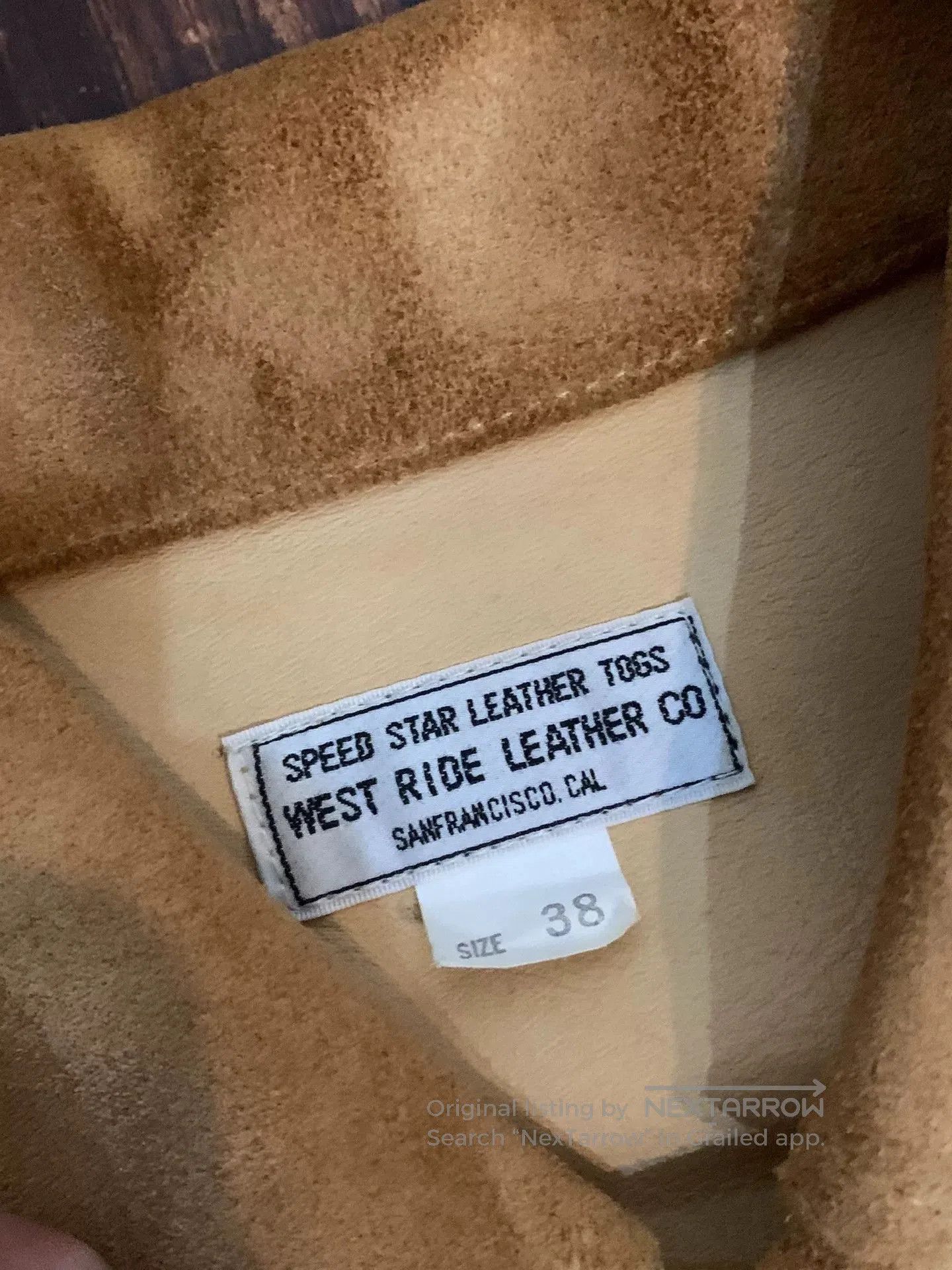 WEST RIDE soft beige suede vest with pockets. Size US M / EU 48-50 / 2 - 5 Thumbnail