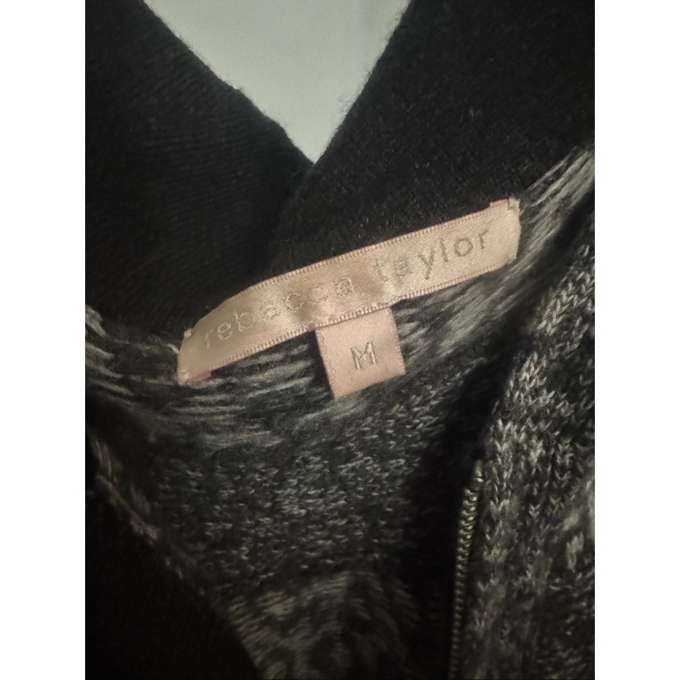 Rebecca Taylor Rebecca Taylor Hooded Knit Cardigan Coat | Wool Blend | Size Size M / US 6-8 / IT 42-44 - 3 Thumbnail