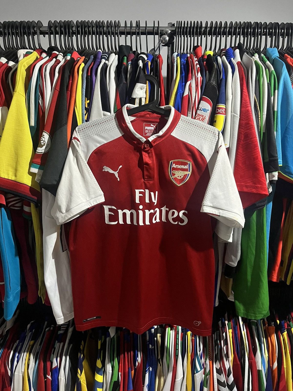 Puma Puma Arsenal FC 2017/18 Home Soccer Jersey Size US S / EU 44-46 / 1 - 1 Thumbnail