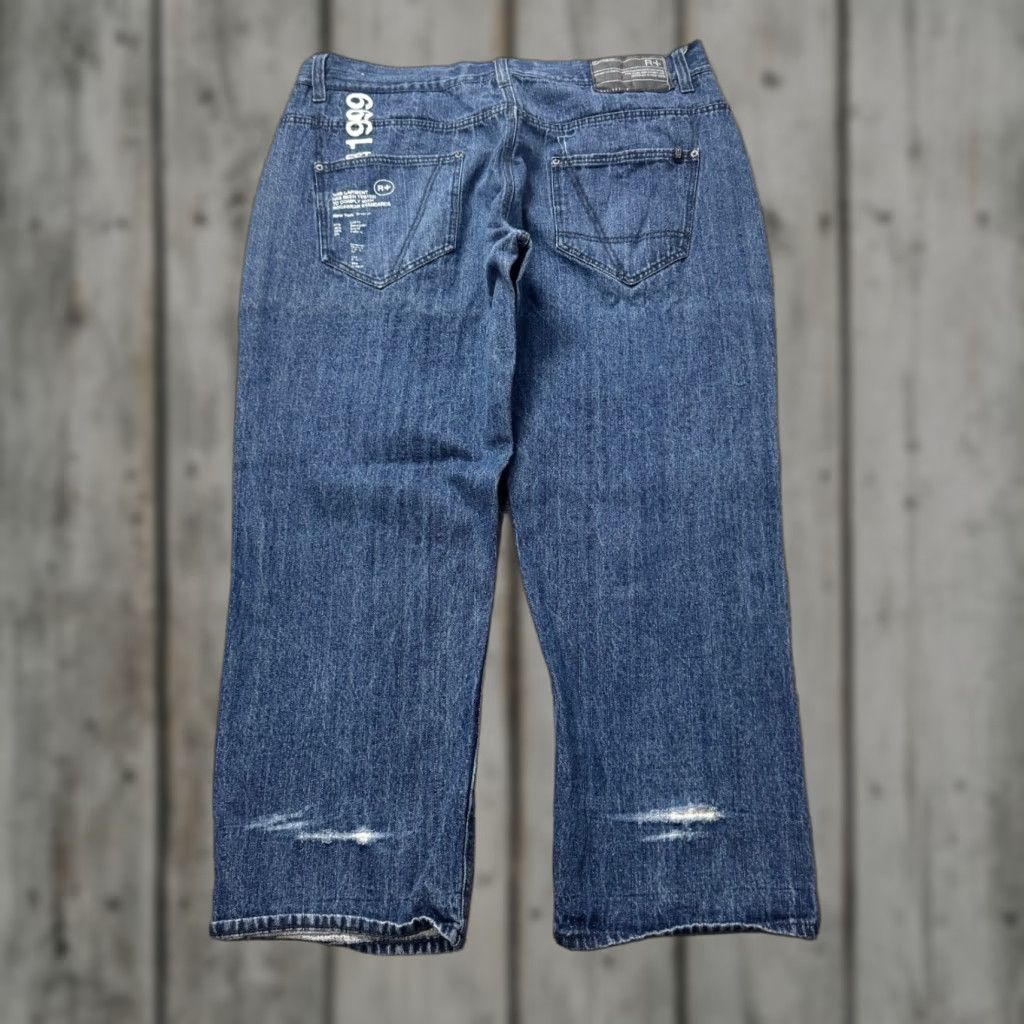 Rocawear Rocawear Jeans Men Bootcut 38x30 Regular 100% Cotton Blue Distressed Baggy Y2K Size US 38 / EU 54 - 1 Thumbnail