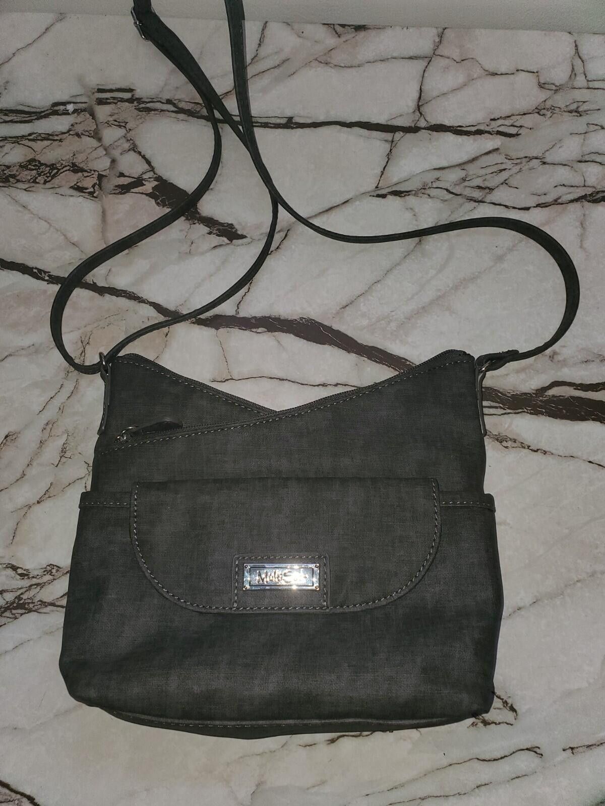 Other Multi-Sac Gray Faux Leather Silvertoned Hardware Purse Size ONE SIZE - 3 Thumbnail