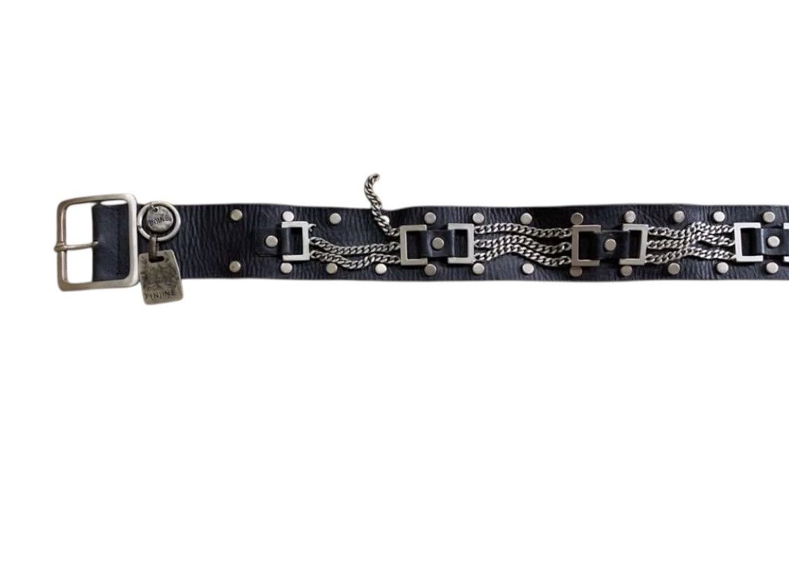 Number (N)ine SS06 Number (N)ine Crystal Studded Leather Belt