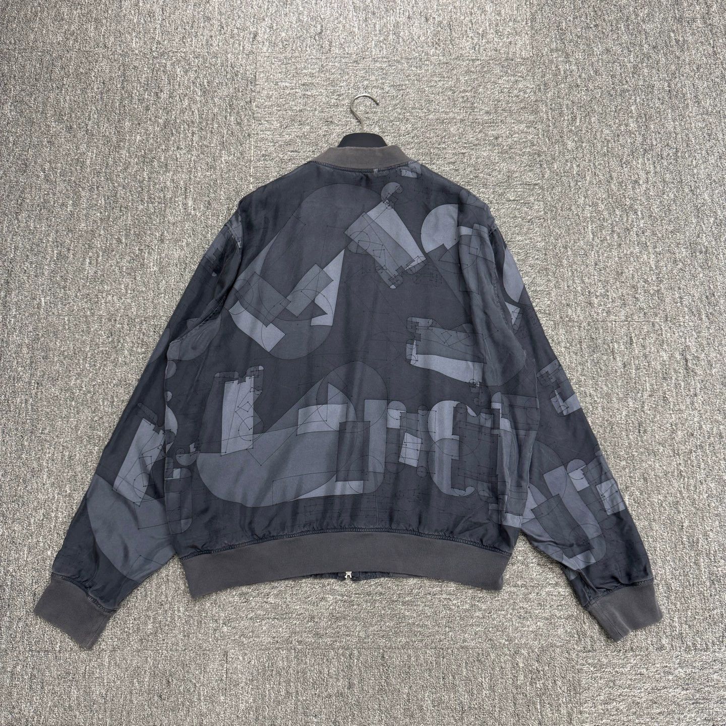 Hermes Hermes Geometric Pattern Silk Jacket 43 Size US XL / EU 56 / 4 - 8 Thumbnail