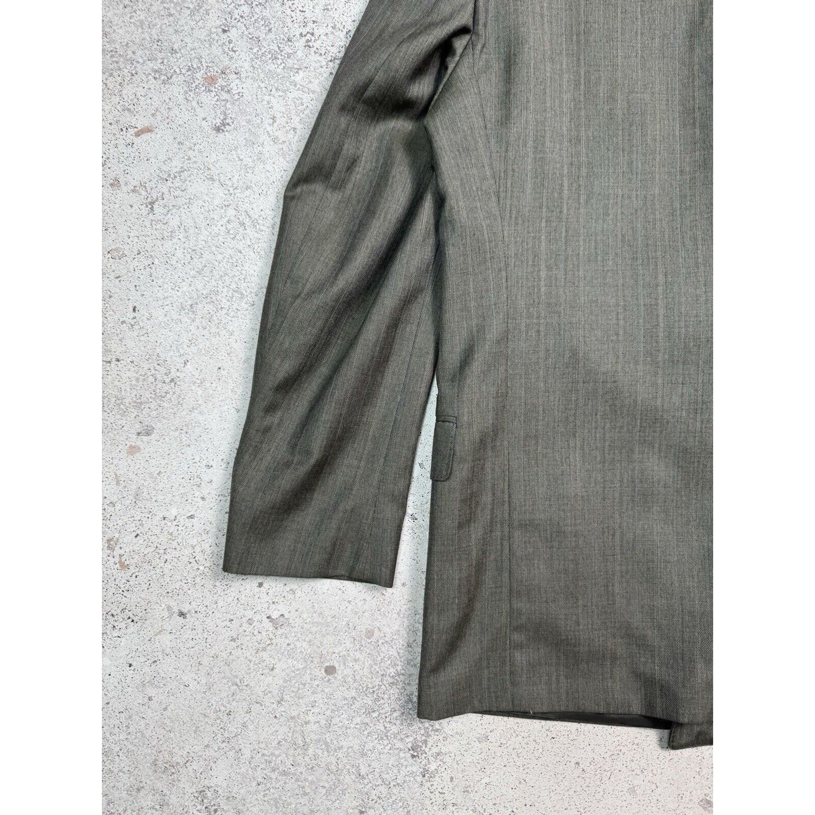 Yves Saint Laurent YSL Yves Saint Laurent Double-Breasted Suit Blazer Size 48L Size 48L - 14 Thumbnail