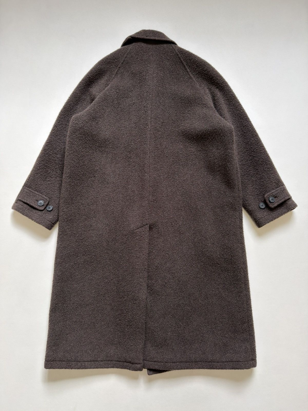Mfpen Brushed Brown Wool Boxy Over Coat Size US M / EU 48-50 / 2 - 13 Thumbnail