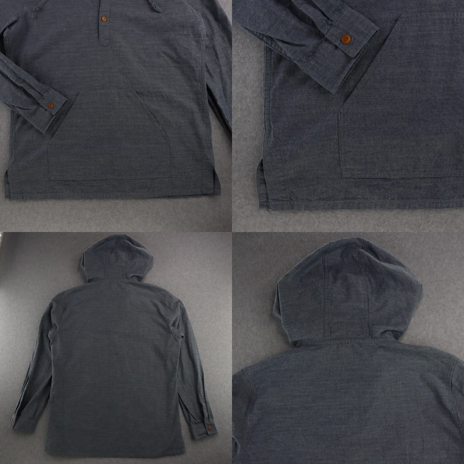 J.Crew J.CREW MENS Size Medium Lightweight Denim Shirt in Blue Size US M / EU 48-50 / 2 - 8 Thumbnail