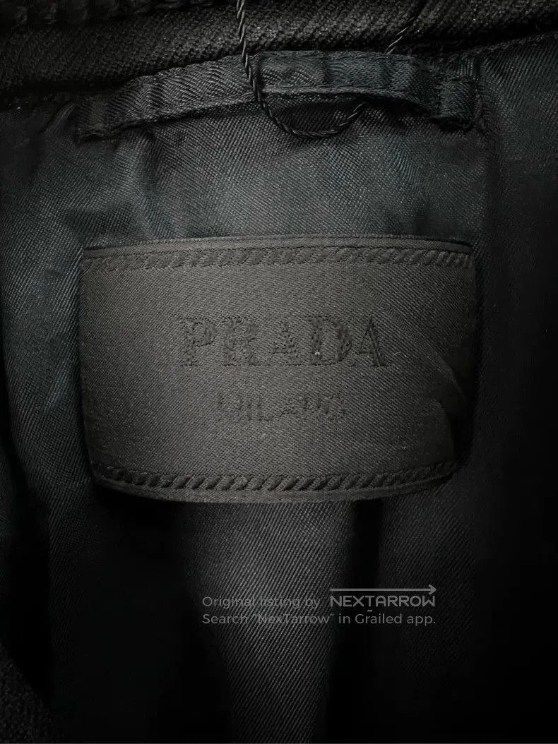 Prada PRADA Double Collar Wool Coat Size 46 . Size US M / EU 48-50 / 2 - 3 Thumbnail