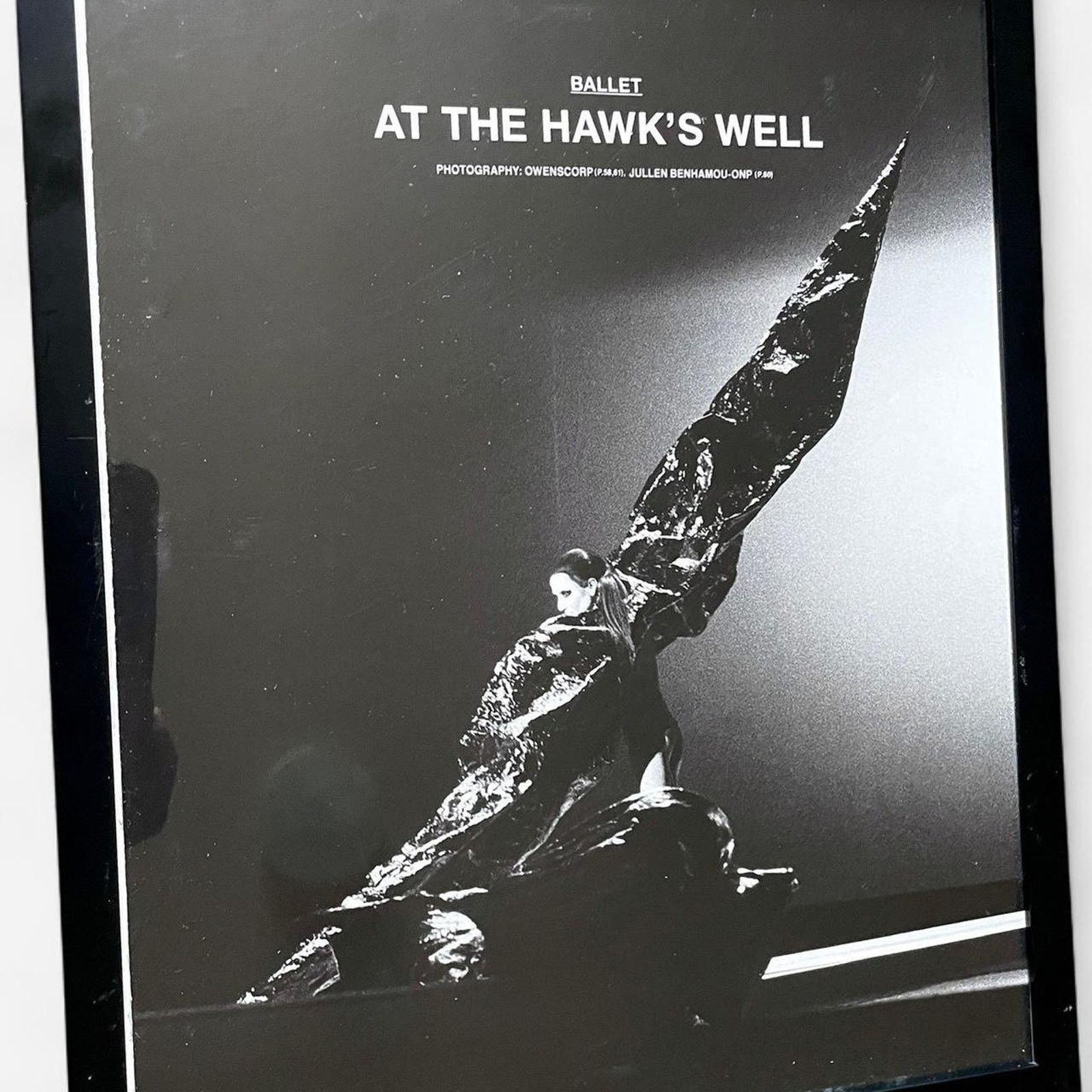 Rick Owens × Rick Owens Drkshdw × Vintage Rick Owens BALLET performance framed poster 8x11 Size ONE SIZE - 2 Thumbnail