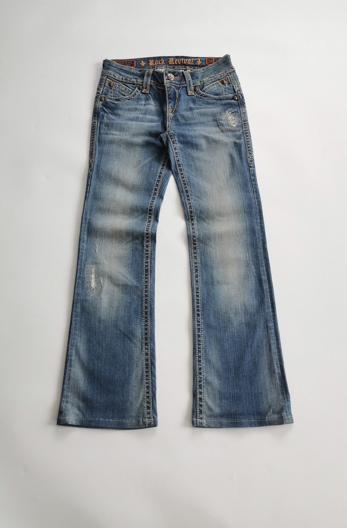 Rock Revival Amy Bootcut Rock Revival Jeans Size 28" / US 6 / IT 42 - 4 Thumbnail