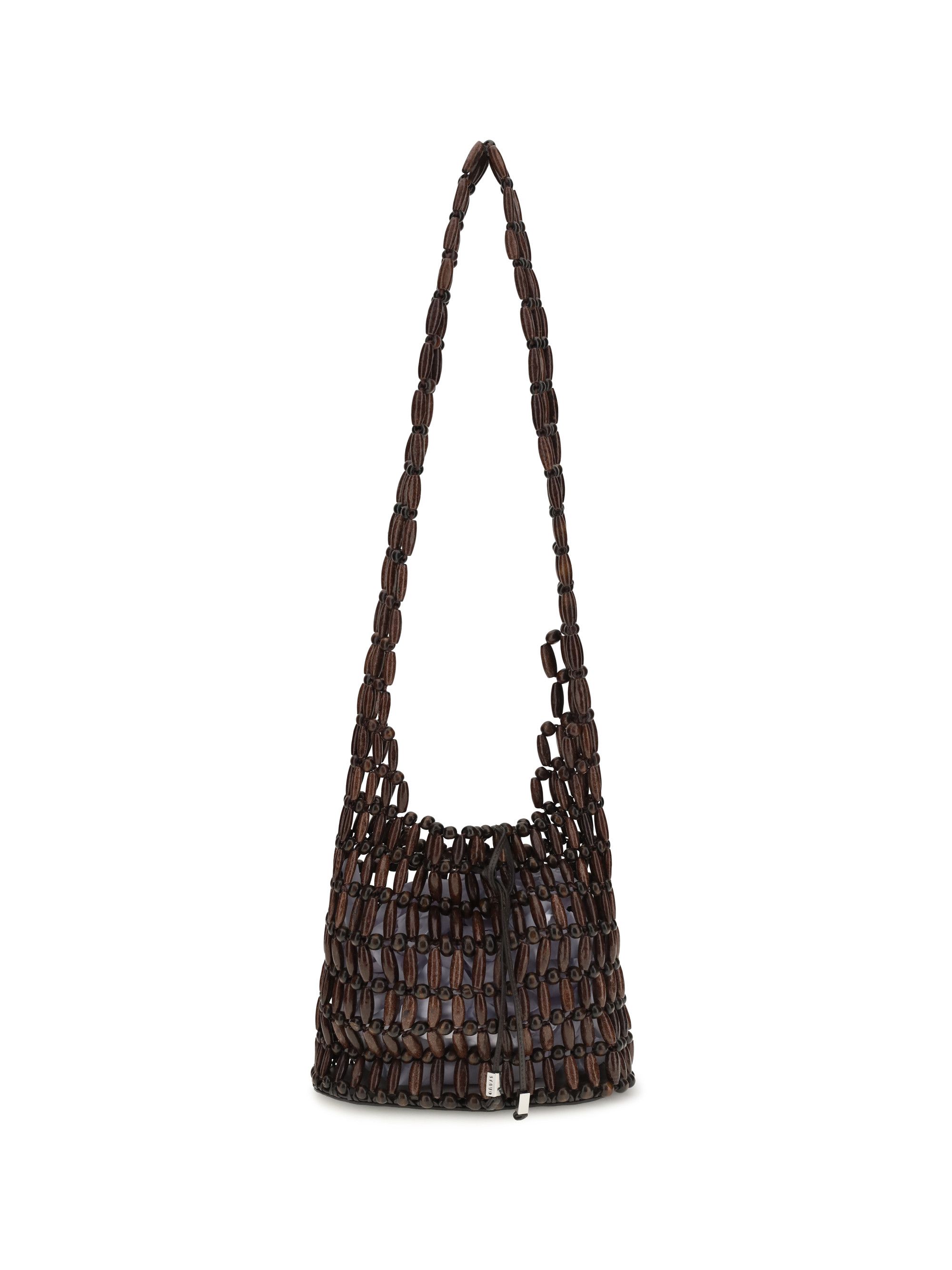 Staud Coronado Bag Wood Beads Size ONE SIZE - 1 Thumbnail