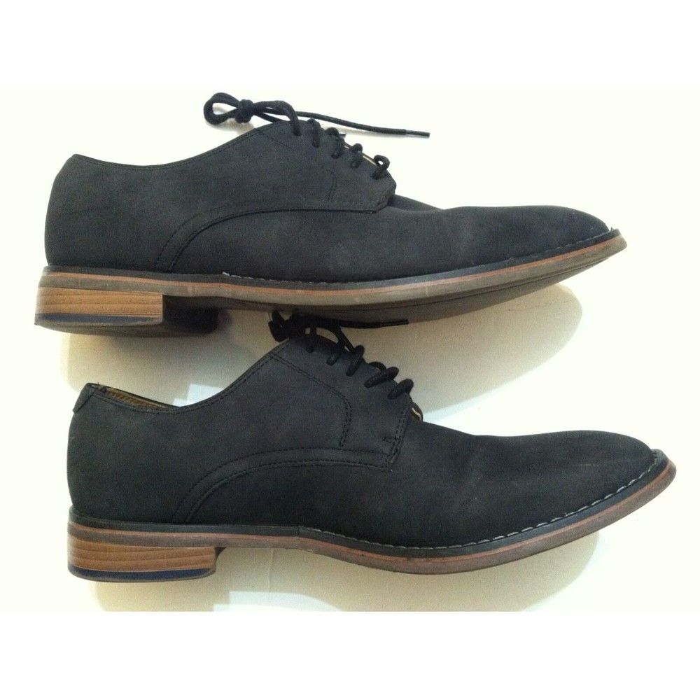 Steve Madden STEVE MADDEN MENS BLACK LEATHER OXFORD DRESS SHOES SIZE: 10 Size US 10 / EU 43 - 6 Thumbnail
