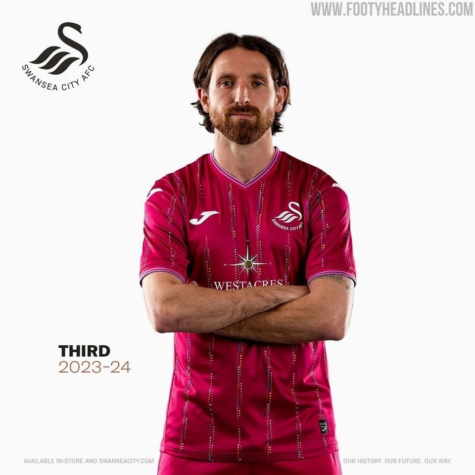 All Sport SWANSEA CITY 2023 2024 THIRD FOOTBALL SHIRT SOCCER JERSEY Size US XXL / EU 58 / 5 - 10 Thumbnail