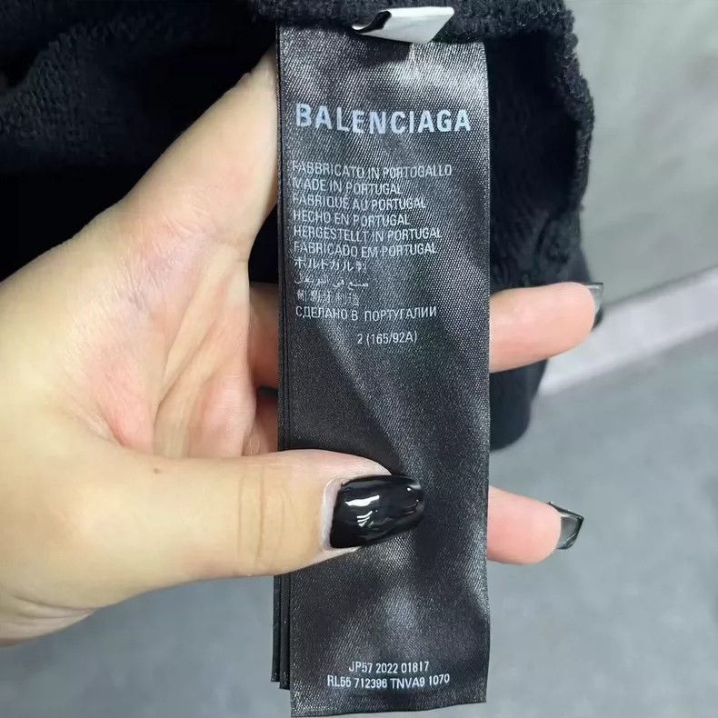 Balenciaga Balenciaga Adidas Logo Hoodie Black-2505 Size US M / EU 48-50 / 2 - 3 Thumbnail