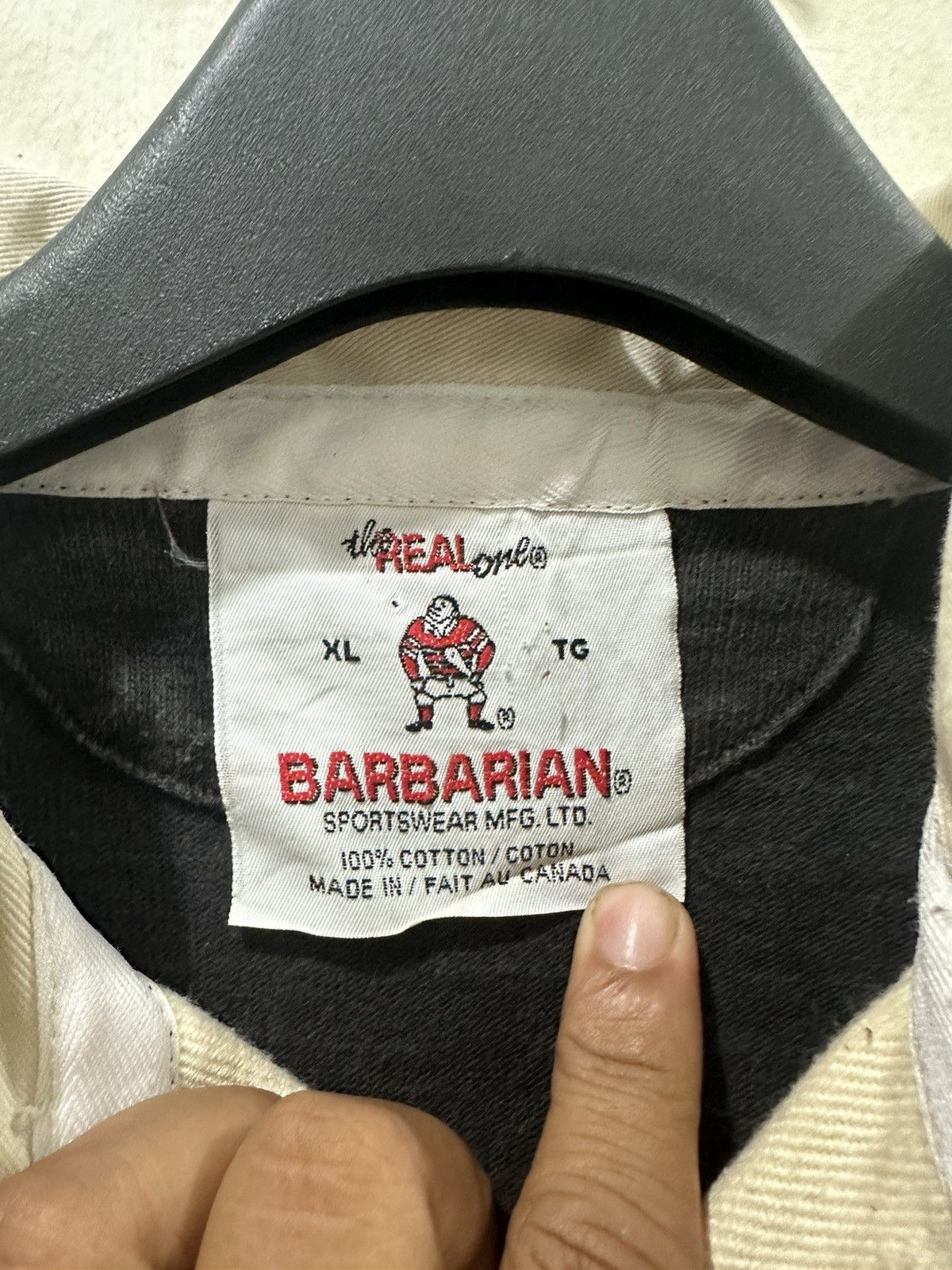 Barbarian VTG New Zealand Barbarian Rugby Wear Size US XL / EU 56 / 4 - 5 Thumbnail