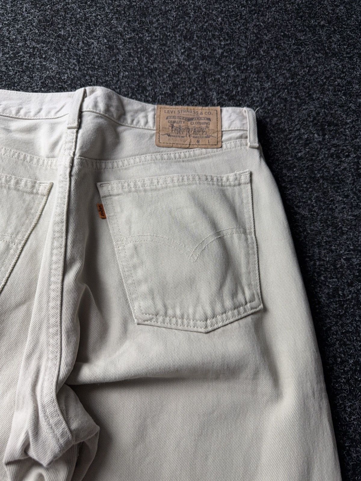 Levi's Vintage 90s 615 Orange Tab Western Levi’s Jeans Denim Jeans Size US 35 - 10 Thumbnail