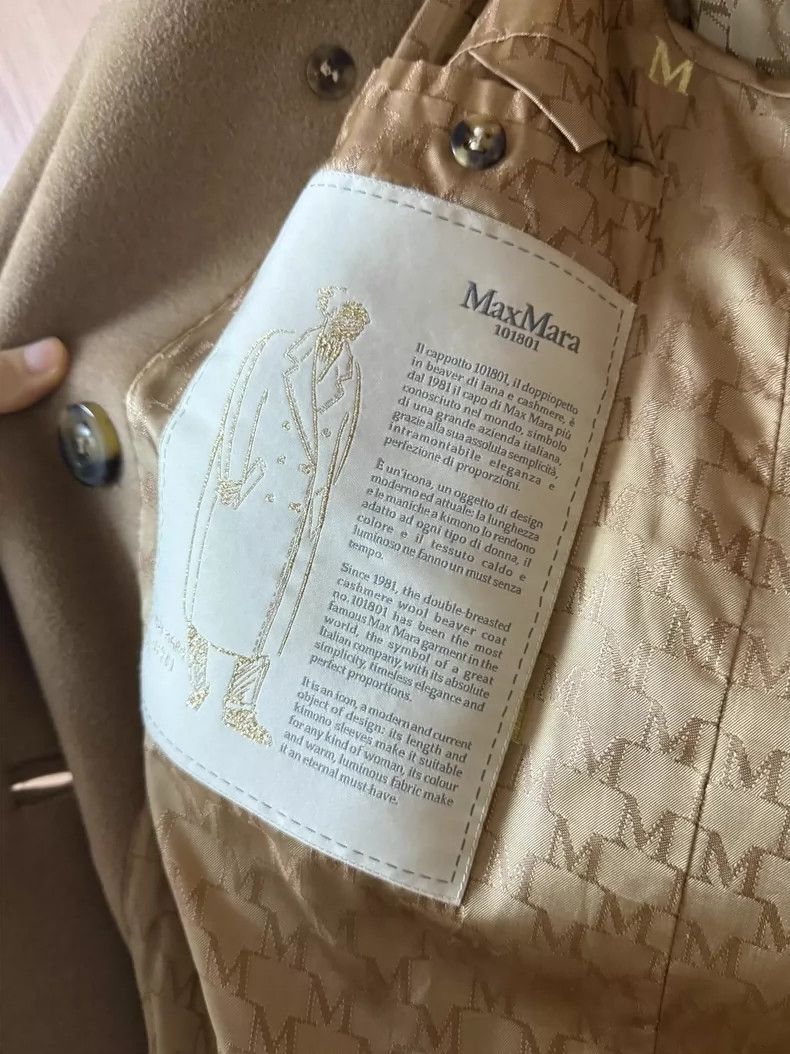 Other Max Mara 101801 Coat Camel Size M / US 6-8 / IT 42-44 - 4 Thumbnail