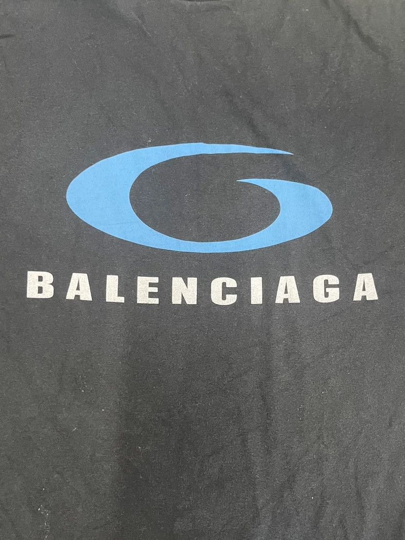 Balenciaga Balenciaga Single ring logo short sleeve Size US L / EU 52-54 / 3 - 3 Thumbnail