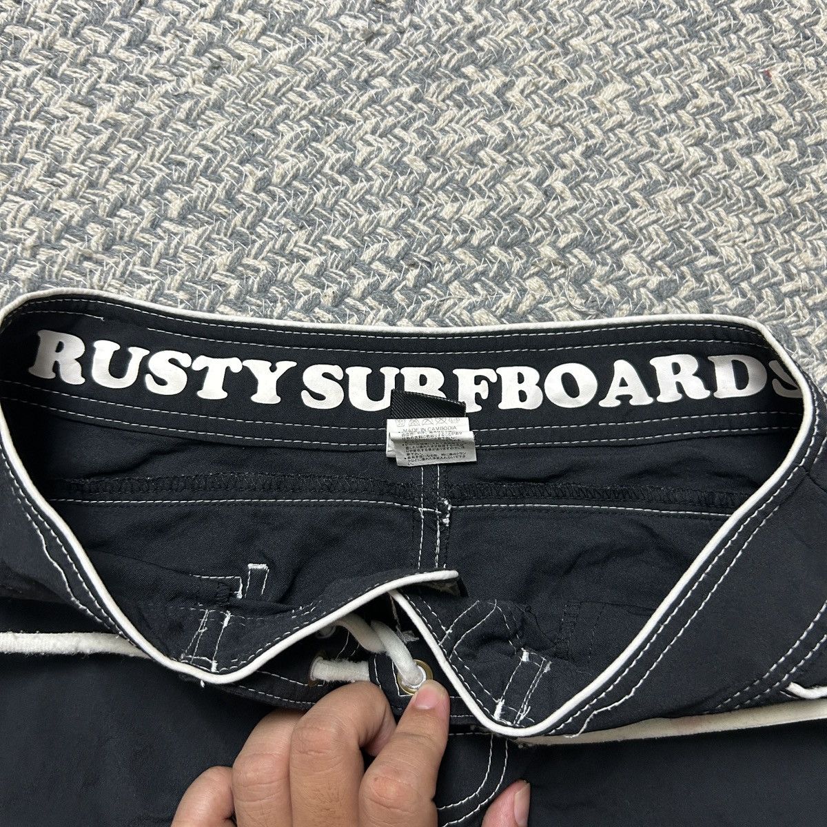 Rusty Rusty Board Shorts Black Color Size US 28 / EU 44 - 4 Thumbnail