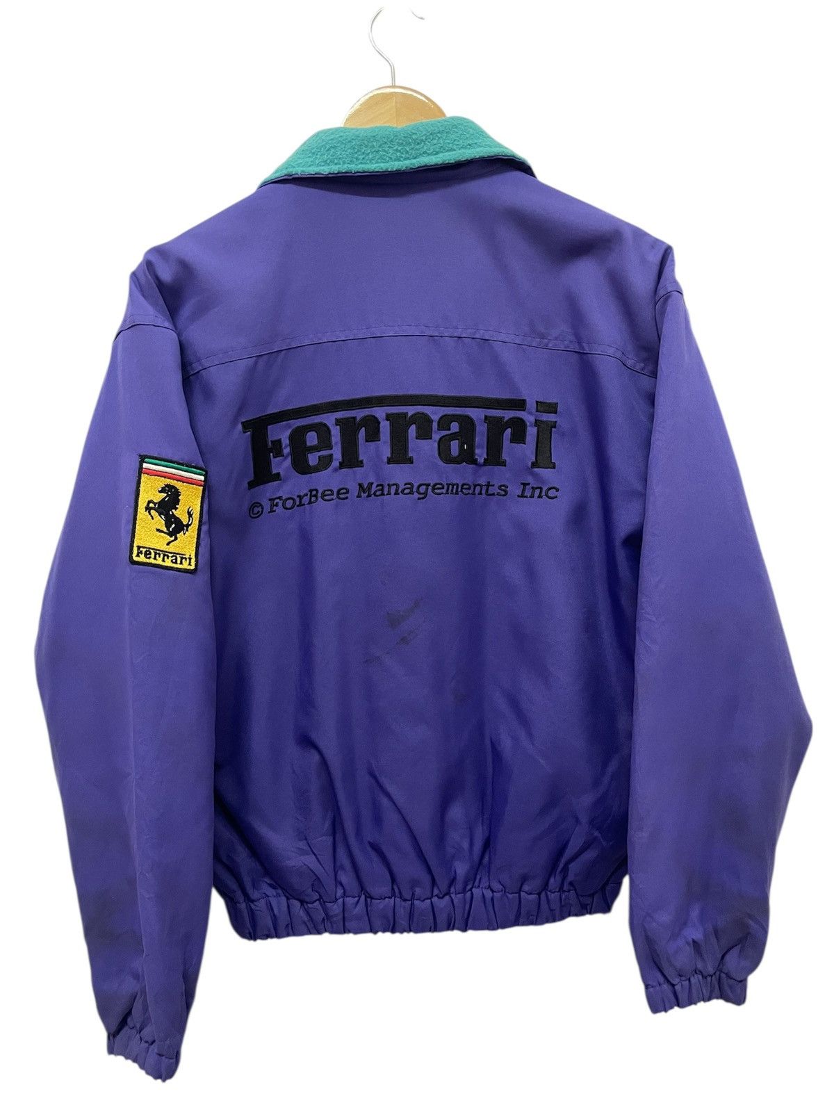 Ferrari Vintage FERRARI Bomber Jacket Michael Schumacer Size US L / EU 52-54 / 3 - 1 Thumbnail