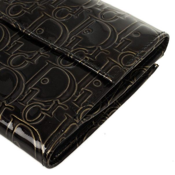 Dior christian dior patent fold wallet Size ONE SIZE - 3 Thumbnail