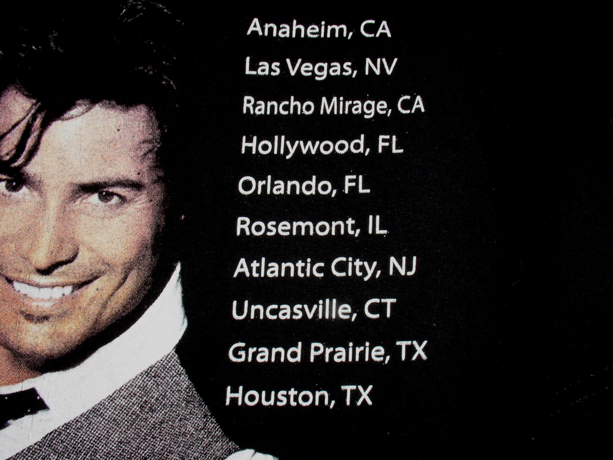 Vintage Chayanne Concert Tour Shirt Vintage 2010 No Hay Imposibles Size US XL / EU 56 / 4 - 5 Thumbnail