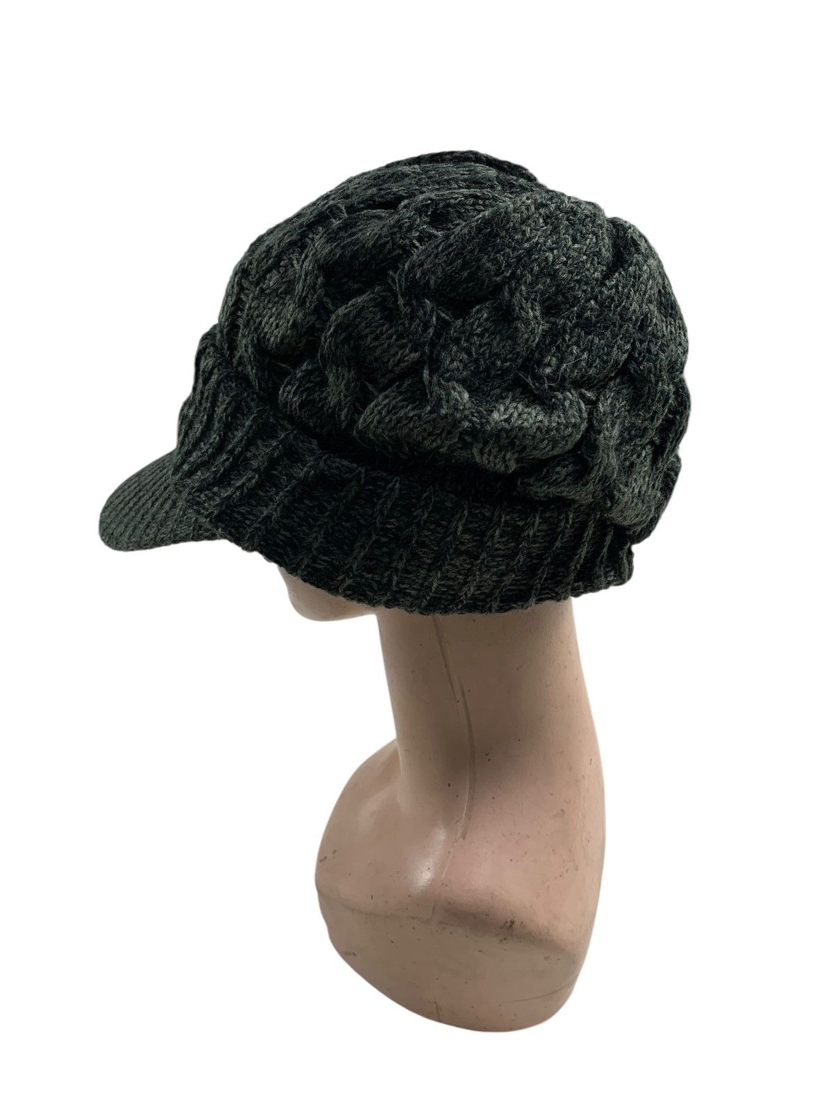 Kapital Crochet knitted big beanie hats rare Size ONE SIZE - 2 Thumbnail