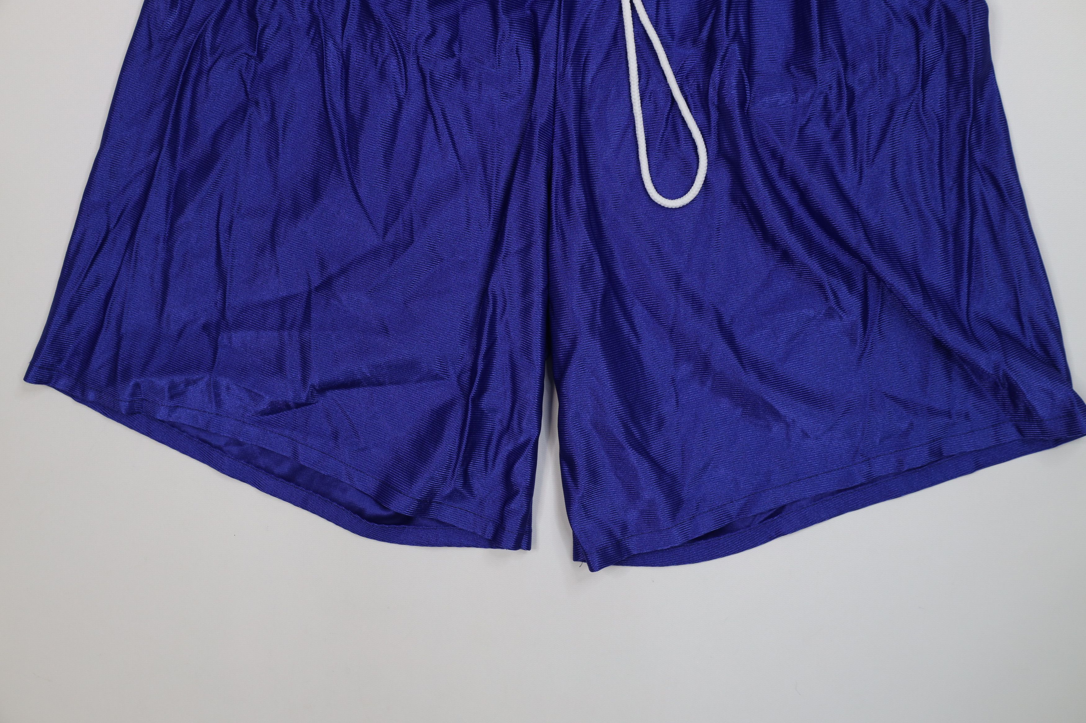Vintage Vintage 90s Streetwear Silky Nylon Basketball Shorts USA Size US 34 / EU 50 - 4 Thumbnail