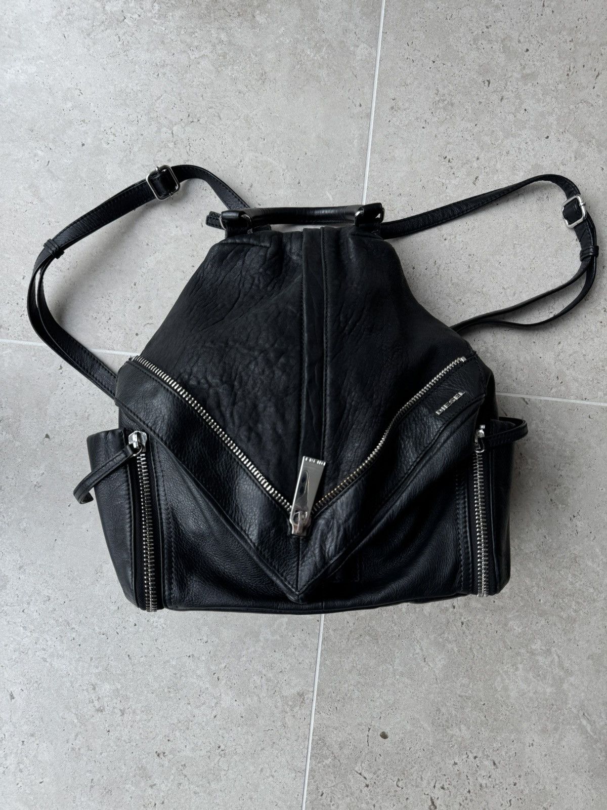 Diesel Diesel Zipper Backpack Size ONE SIZE - 1 Thumbnail