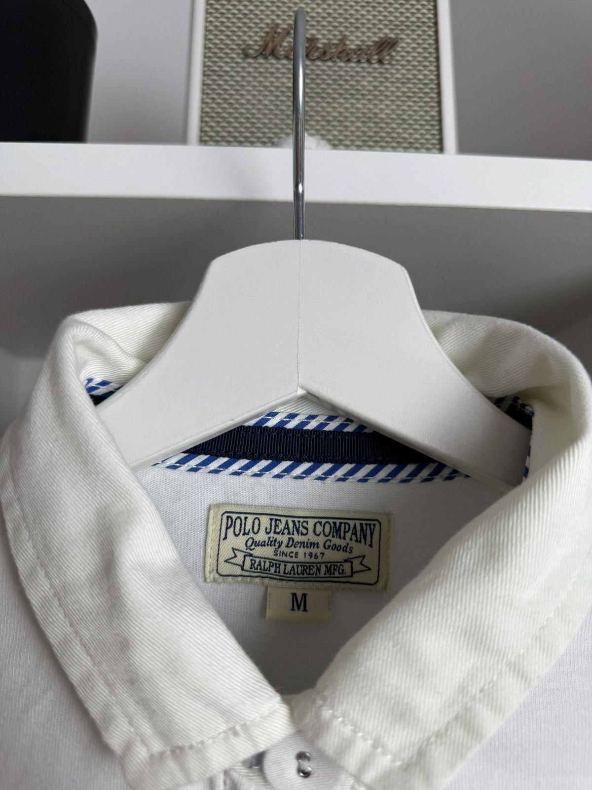 Polo Ralph Lauren × Ralph Lauren VIntage y2k Ralph Lauren Chief keef style rugby polo M drill Size US M / EU 48-50 / 2 - 6 Thumbnail
