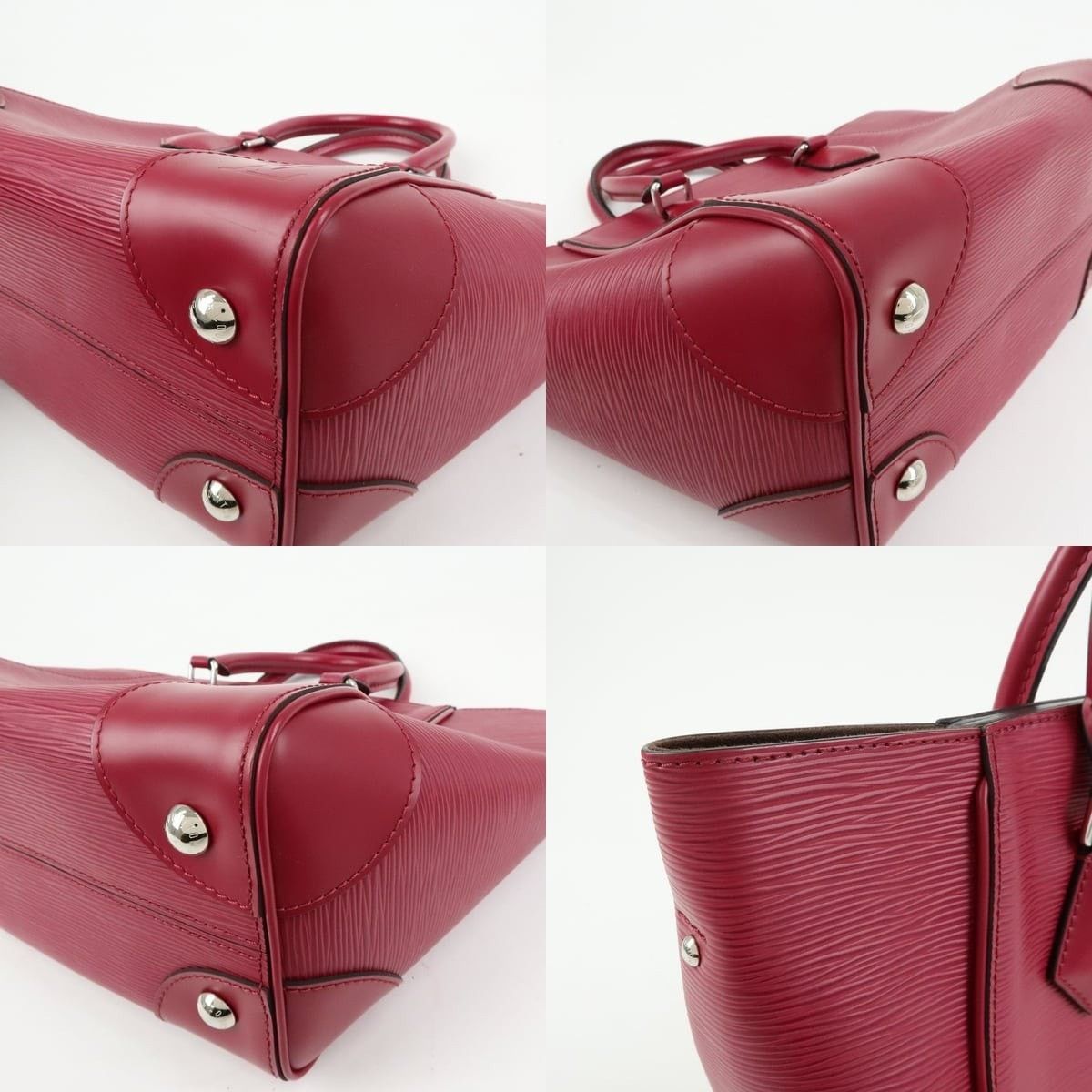 Louis Vuitton Louis Vuitton Epi Phenix PM Satchel Red Size ONE SIZE - 5 Thumbnail