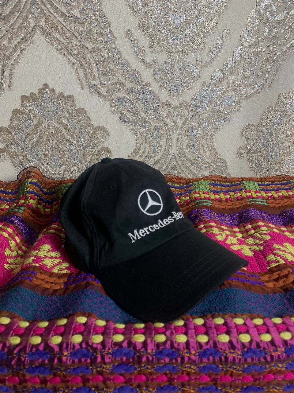 NASCAR Vintage Mercedes Benz Formula 1 Cap Racing Retro y2K 90s Size ONE SIZE - 1 Thumbnail