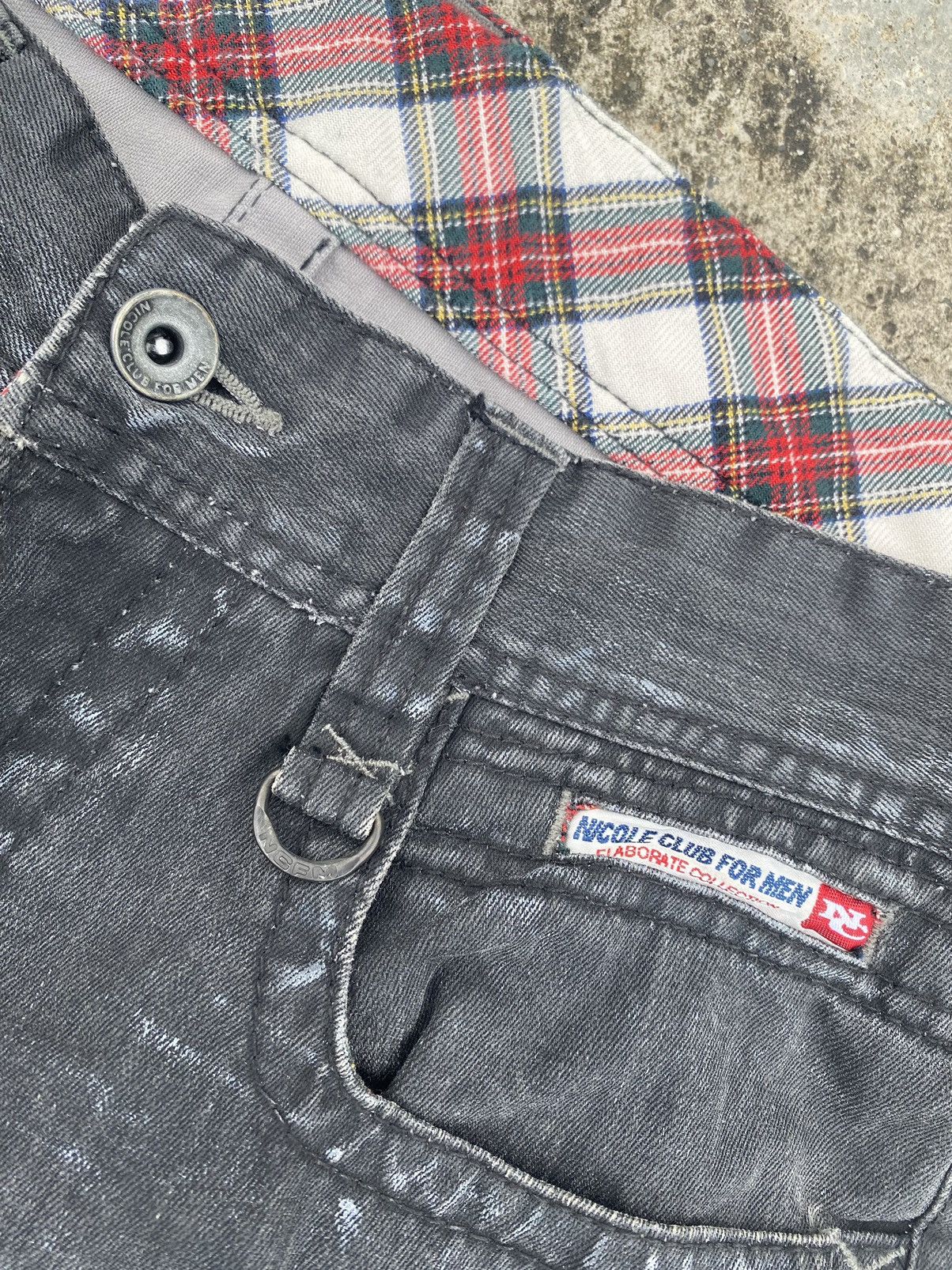 Hysteric Glamour × Nicole Club Nicole Club For Men Bootcut Jeans Size US 31 - 7 Thumbnail