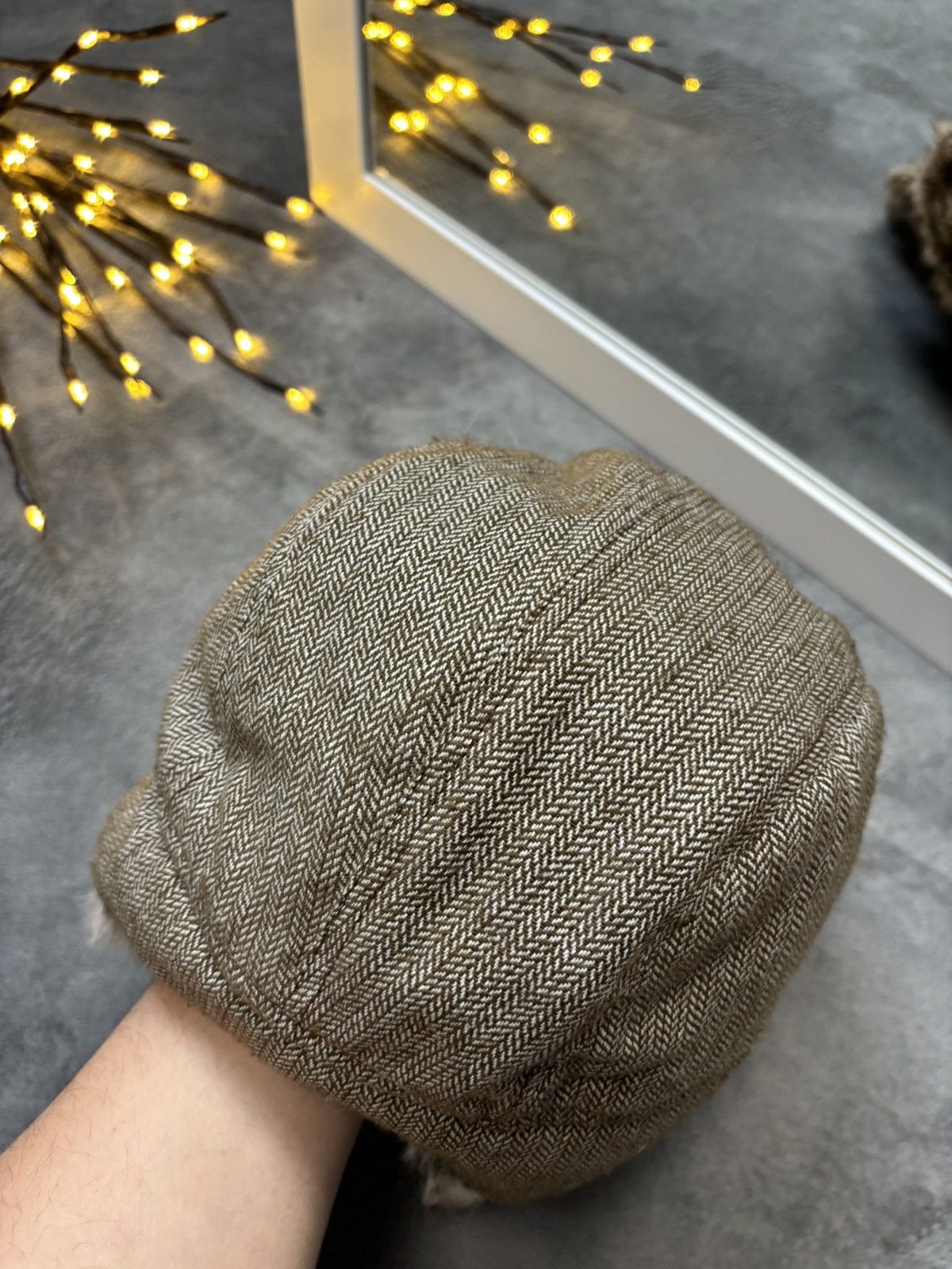 Hysteric Glamour × Vintage Vintage Y2K Japanese brand Ushanka Tweed hype hat Size ONE SIZE - 4 Thumbnail