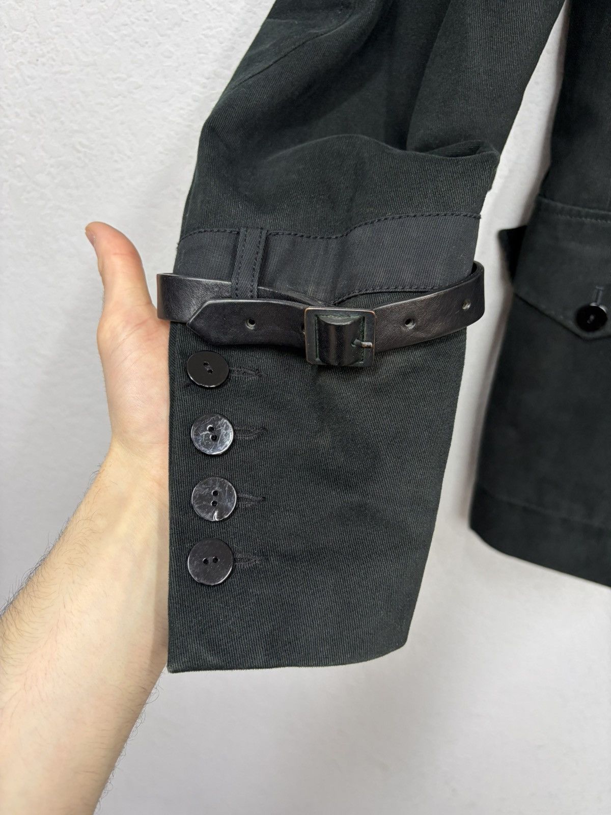 Andrew Mackenzie Andrew Mackenzie Napoleon Jacket Black Military Field Coat Size US M / EU 48-50 / 2 - 16 Thumbnail