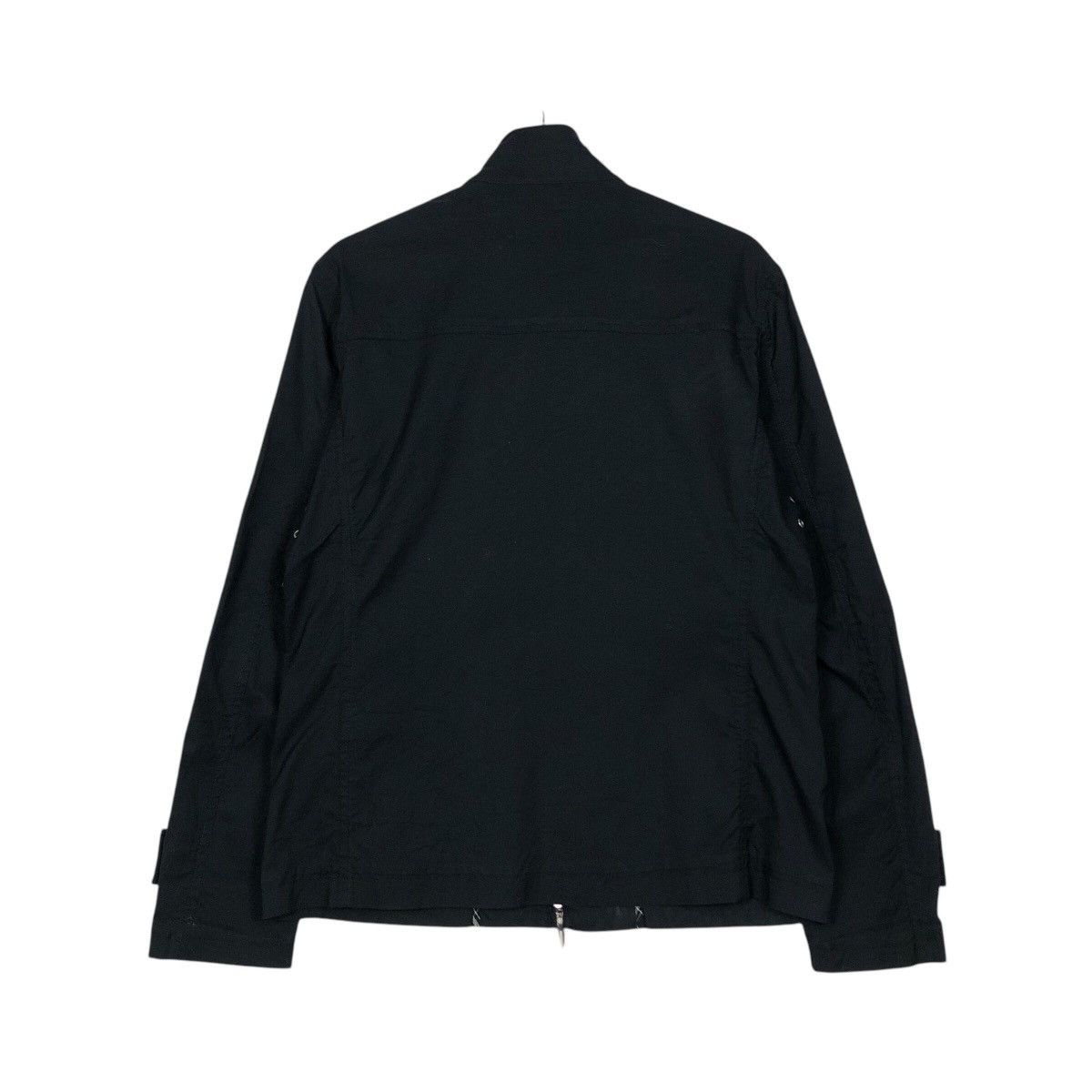 Japanese Brand 📌Rich Black Chore Biker Jacket Junmen Blackine Ginza Japan Size US L / EU 52-54 / 3 - 9 Thumbnail