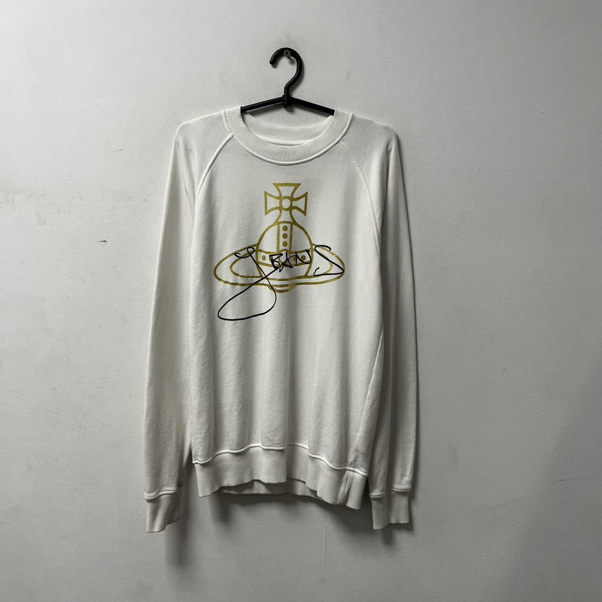 Vivienne Westwood Vintage Vivienne Westwood Sweatshirt Big Logo Orb Pullover Size US XS / EU 42 / 0 - 1 Thumbnail