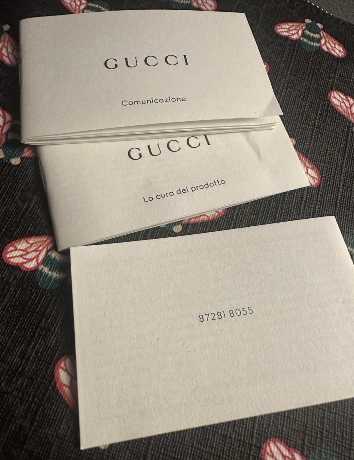 Gucci Gucci Messenger Bag Bestiary Bee Print Size ONE SIZE - 9 Thumbnail