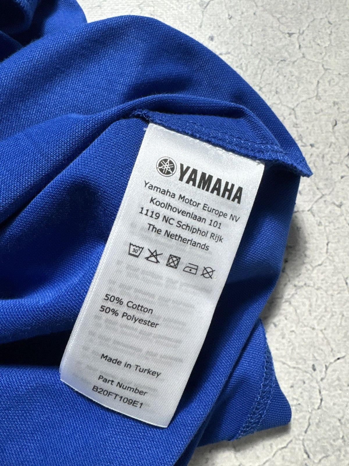 Yamaha Yamaha Racing Polo Shirt Vintage Blue Size S Size US S / EU 44-46 / 1 - 10 Thumbnail