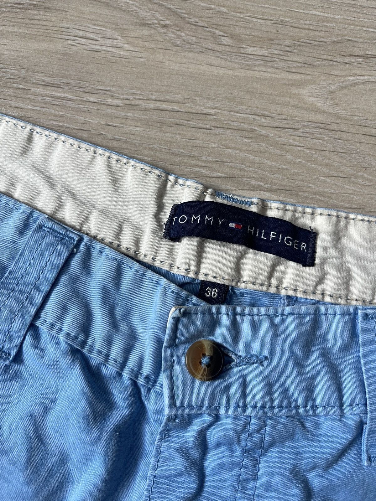 Tommy Hilfiger Tommy hilfiger vintage shorts blue W36 Size US 36 / EU 52 - 3 Thumbnail